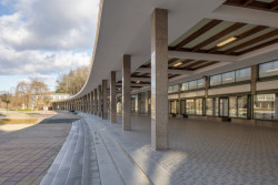 Lázeňská kolonáda v Luhačovicích prošla kompletní obnovou do původního stavu z přelomu 40. a 50. let 20. století. Foto: RAKO