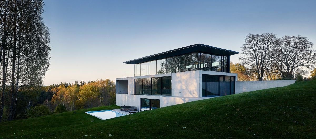 Vila v Lotyšsku, OUTOFBOX architecture