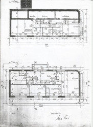 Původní projektová dokumentace vily Mace Friče z roku 1934, foto