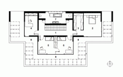 RG architects studio, Rodinná vila pod Hrádkem, Varnsdorf, 2. NP - foto