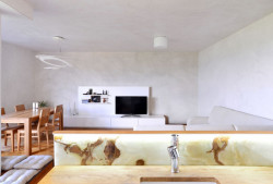 SENAA, Interiér bytu v Brně, obývací pokoj – foto