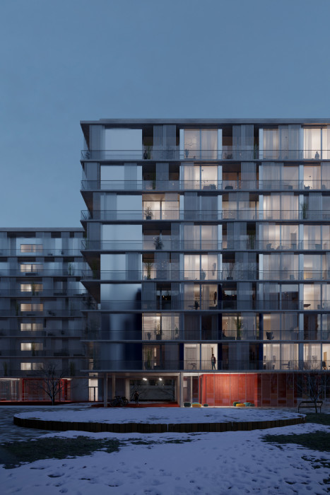 Vítězný návrh Nový Eden od studií ohboi + JIKA-CZ