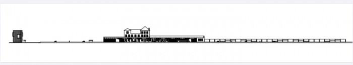 Rekonstrukce výpravní budovy a přilehlých prostor v Čelákovicích, Studio 519, řez