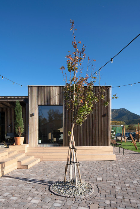 Pinus restaurant, Matúš Polák, Martin Rezník, Juraj Makový - objekt recepce