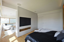 rekonstrukce vily Hanspaulka - ložnice, Veronika Pánková, foto