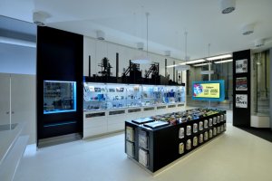 VYSLOUŽIL ARCHITEKTI, Interiér Ostravského informačního servisu, foto