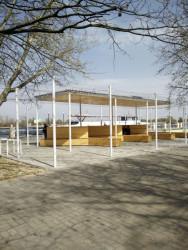 +48 Grupa Projektowa, Vladimír Balda, Jiří Žid, Pavilon na nábřeží Dněpru – foto