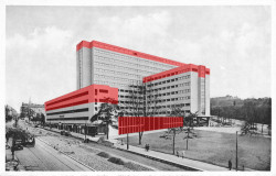 Zákres přestavby publikovaný Klubem Za starou Prahu nebyl předmětem povolovacího řízení. Finální návrh nepočítá se navýšením příčného křídla