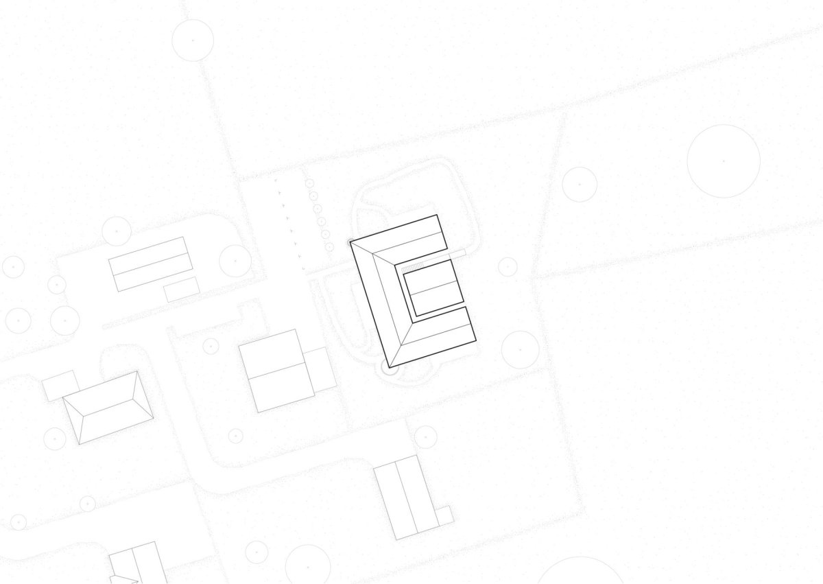 Rodinné komunitní bydlení ve Villy, Madeleine architectes, Studio François Nantermod: Situace