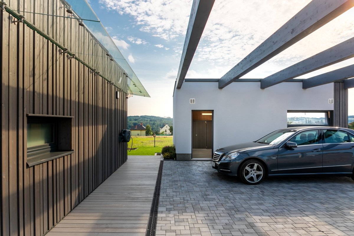 Rodinný dům s CLT panely v Ostravě od architekta Aleše Makového