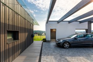 Rodinný dům s CLT panely v Ostravě od architekta Aleše Makového