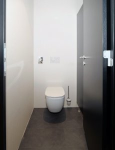 Dokončené sociální zázemí.