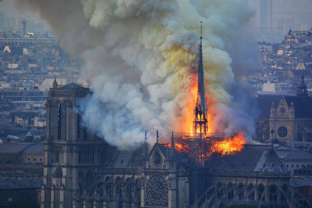 Požár katedrály Notre Dame
