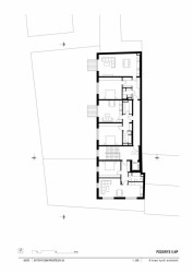 Bytový dům Prostějov, knesl kynčl architekti - půdorys 5.N.P.