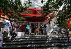 Dům ČT na MFF Karlovy Vary 2017, foto