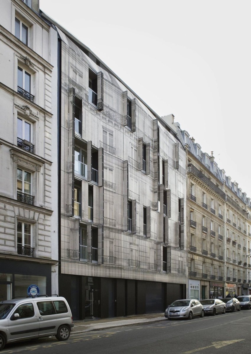 Chartier-Corbasson architectes, Bytový dům 85 rue Championnet, foto
