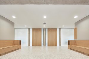 Rekonstrukce budovy okresního soudu Tübingenu od studia Dannien Roller Architekten
