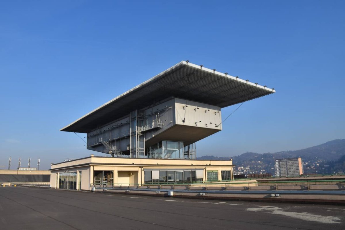 Střešní nástavba Pinakotéky Agnelli