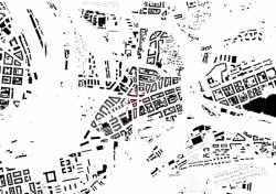 Palmovka, schwarzplan, Ondřej Blaha