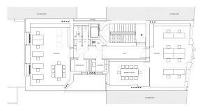 PLATFORMA ARCHITEKTI, dům s loftem v Ostravě, 2.NP-4.NP, výkres