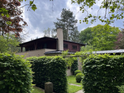 Jaroslav Fragner - Vila továrníka Orlického (Orvila), 1938 - 1940. Pohled z ulice Frágnerova