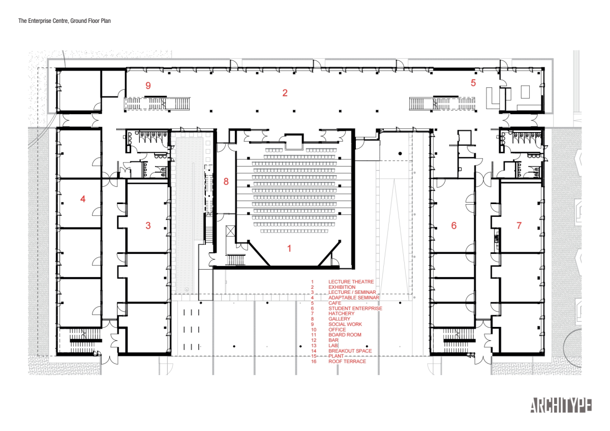 The Enterprise Centre, Architype, Foto