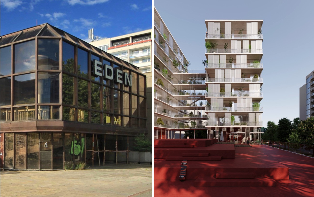 Na místě Kulturního domu Eden má vzniknout městské nájemní bydlení