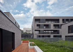 Čtyři domy v jednom v Neumannově ulici v Brně od Kuba & Pilař architekti