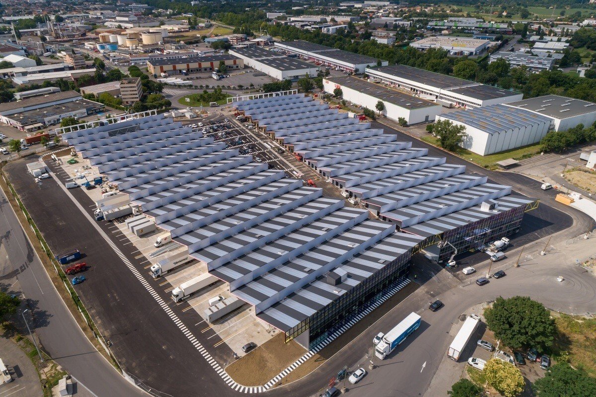 Logistické centrum v Toulouse