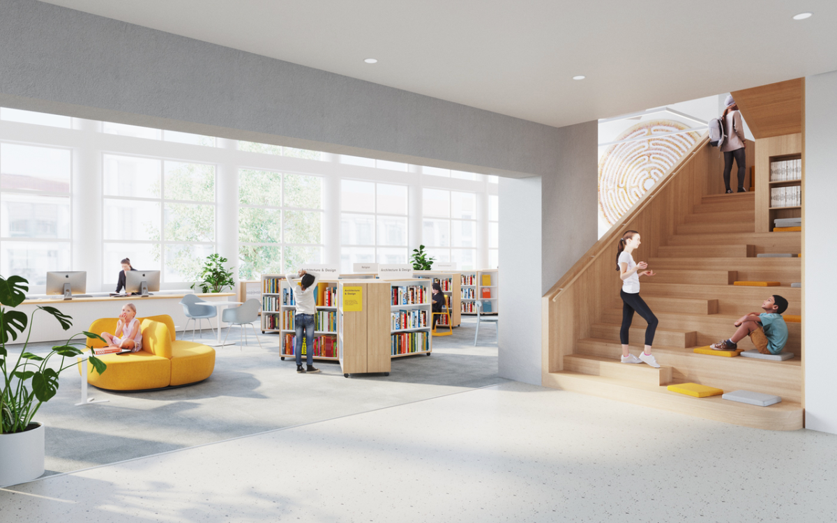 Learning Innovation Hub, Perspektiv / Ján Antal, Martin Stára, vizualizace