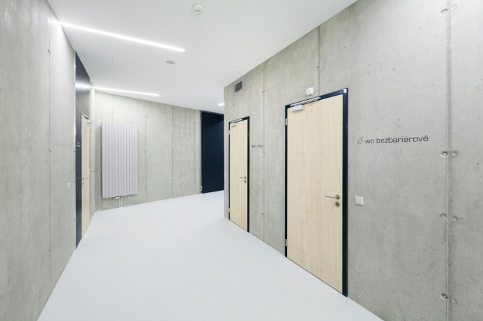 Dostavba budovy Slovanského gymnázia Olomouc, Miroslav Pospíšil