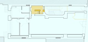 PLATFORMA ARCHITEKTI, Dům s loftem, 1. NP, původní stav - foto