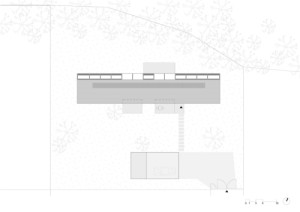 Situace bližší vztahy (Dům se šikmou fasádou; Papundekl architekti)