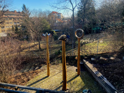 Projektil architekti a Lucie Komendové jsou autory veřejné zahrady na svahu hradu Špilberk