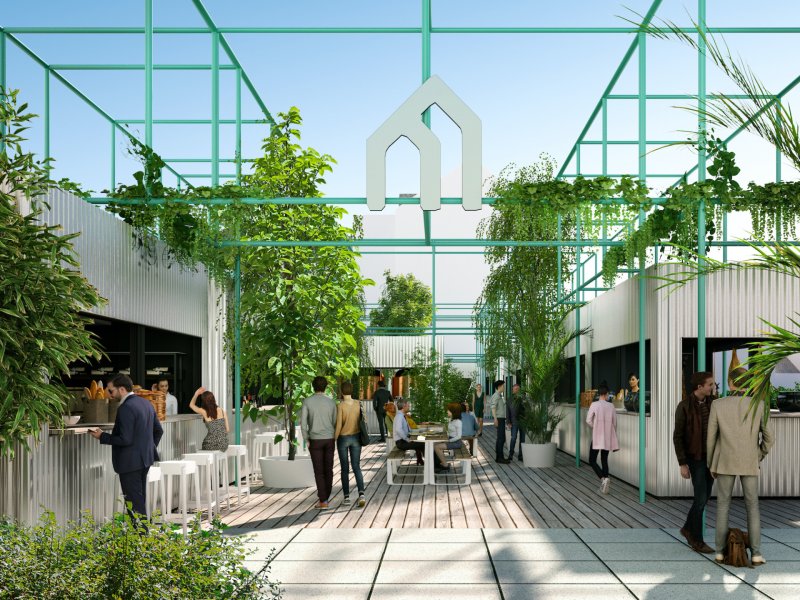 Manifesto Anděl, Chybik+Kristof Architects &amp; Urban Designers, vizualizace