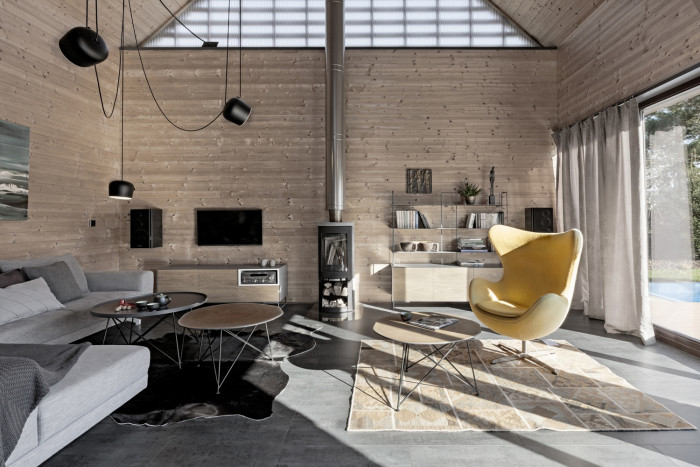 Rodinný dům v CHKO Český kras, Klanc...architekti