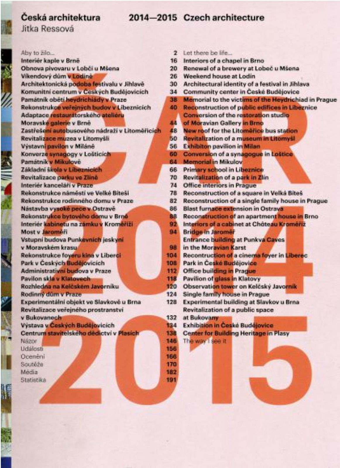 Česká architektura 2014-2015