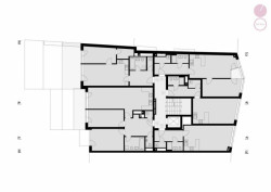 4. NP, Bytový dům Nuselská,