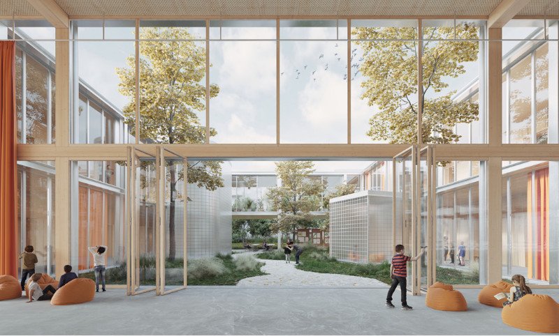 Komunitní centrum v Brescii, ganko, Associates a Motu architekti