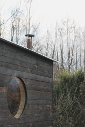 Sauna od Šimona Semeráka (studio TAMTI architekti)