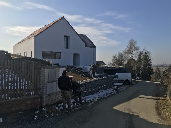 Stav katalogového domu před přestavbou.