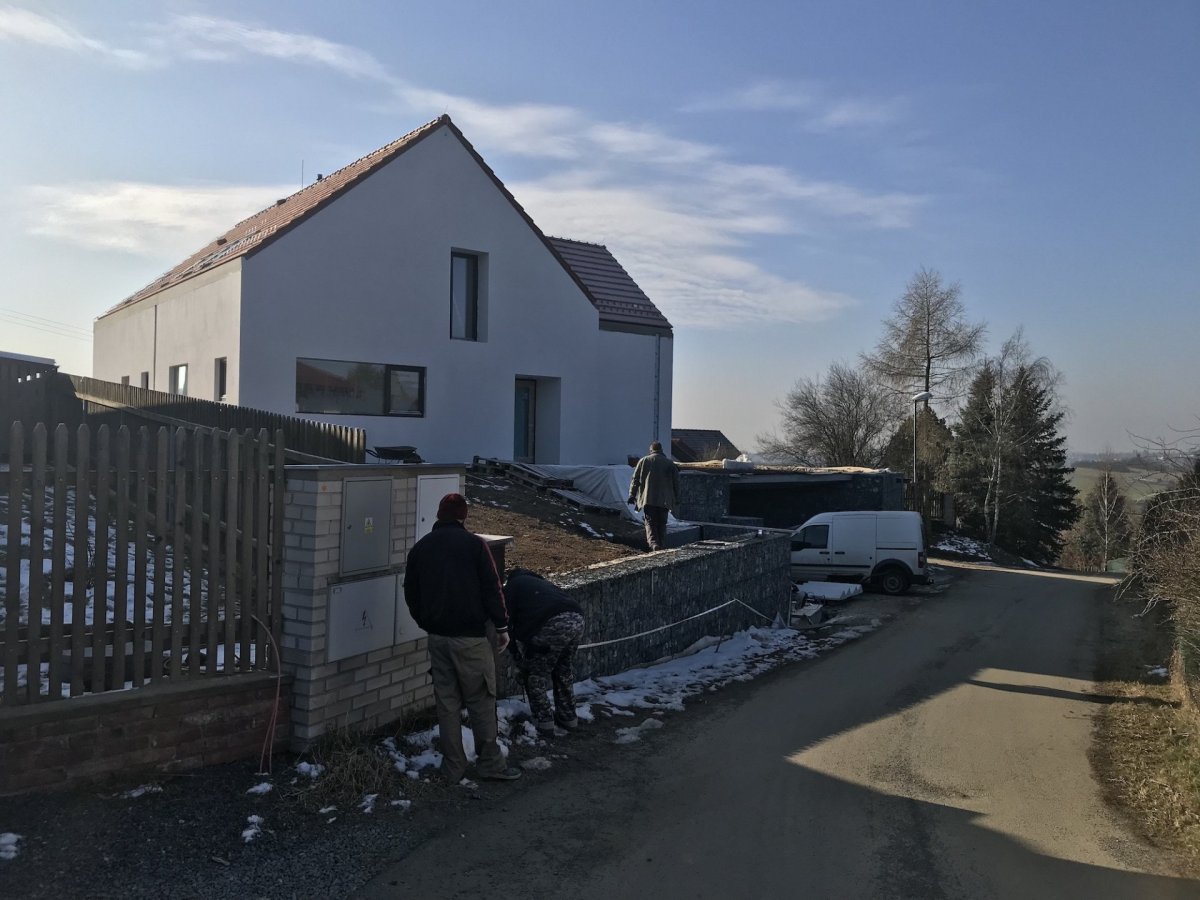 Stav katalogového domu před přestavbou.