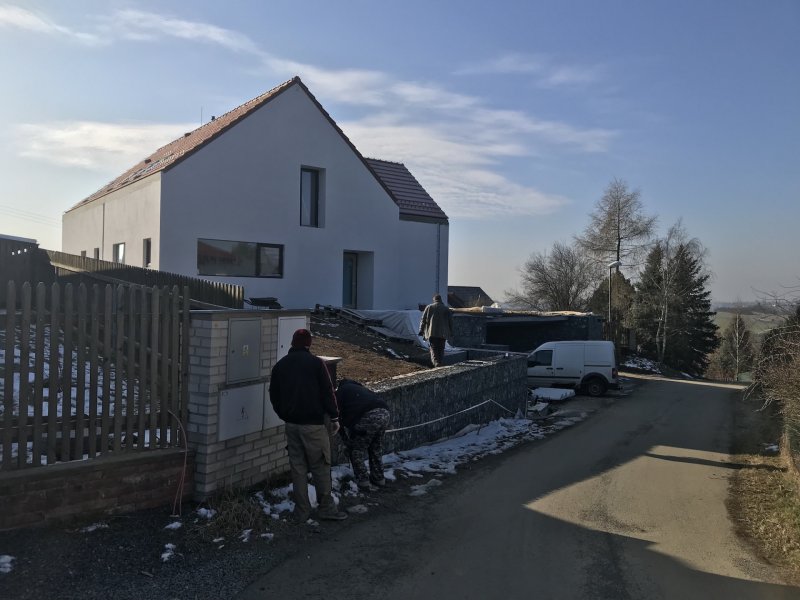 Stav katalogového domu před přestavbou.
