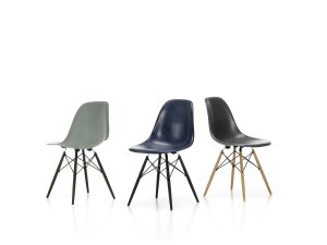 Židle Eames fiberglass DSW.