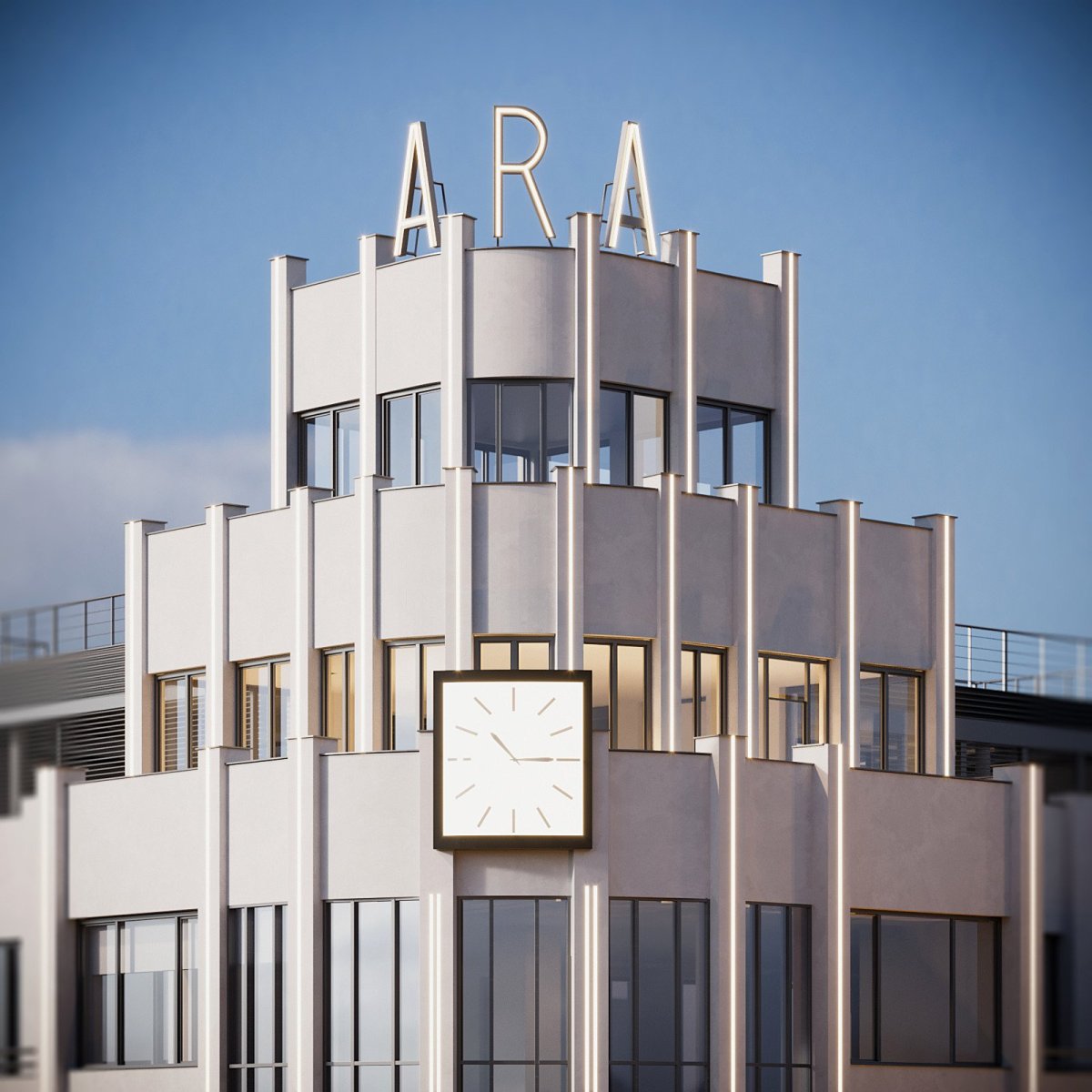 Rekonstrukce paláce ARA.