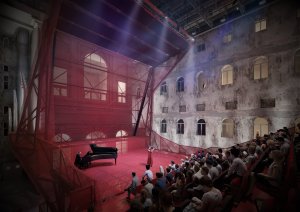 Petr Hájek Architekti dokončují multifunkční sál v Císařských lázních v Karlových Varech