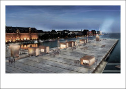 Lundgaard & Tranberg Architects, Molo Kvæsthus v Kodani, vizualizace