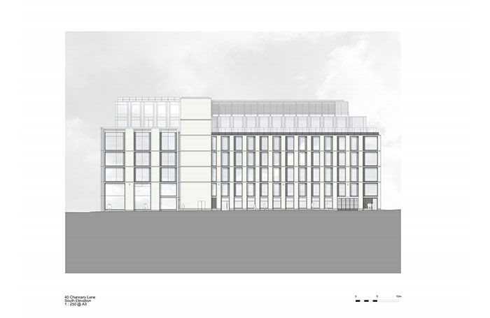 40 Chancery Lane, Bennetts Associates, Londýn, Foto