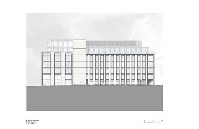 40 Chancery Lane, Bennetts Associates, Londýn, Foto