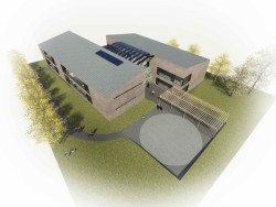 Bytový dům pro seniory ve Staříči, Kamil Mrva Architects / Kamil Mrva, Martin Rosa, vizualizace